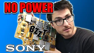 Dead Sony TV NO POWER XBR-65X850E