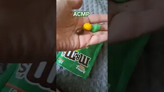 АСМР ем M&M's♡ АСМР шуршу пачкой M&M's