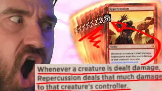 KILLED BY YOUR OWN CREATURES? HOW DOES IT FEEL? Historic Repercussion MTG Arena