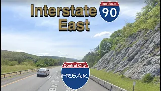 Interstate 90 East Supercut