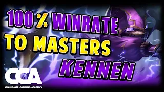 100% Winrate to Masters Kennen God CCA Rezz (PLATINUM ELO COMMENTARY) Kennen vs Urgot Top lane