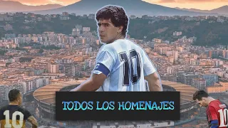 🌍😭Todos los HOMENAJES del MUNDO para MARADONA // A 🔟 días de la MUERTE del 🔟