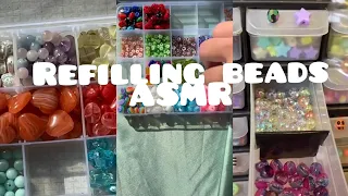 refilling beads ASMR tiktok compilation