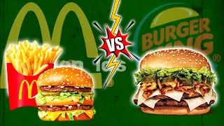 Mc Donalds vs Burger King :The Battle of Fast Food Titans!