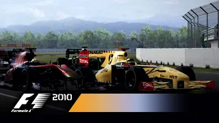 F1 2010 gameplay sizzle video