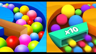 Satisfying Mobile Game/ Multiply Ball 2048 - drag ball 2048 gameplay walkthrough All Levels part 1