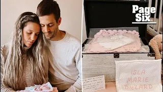 Jill Duggar and Derick Dillard share video from stillborn daughter Isla's funeral