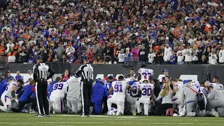 Damar Hamlin suffered cardiac arrest during game, remains in critical condition, Bills say