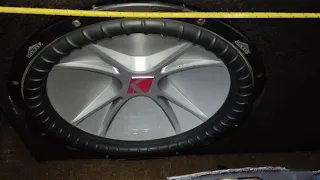 #Tofaş ses sistemi #kicker CVR 38 cm 500 rms  #massive 2000.1 mono ile  #CNRSYSTEMS farkıyla yıkım