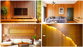 Wooden wall decorating | Pvc panel wall design 2024