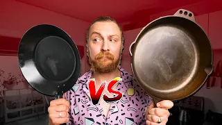 DEFINITIVE PAN COMPARISON: Cast Iron V.S. Carbon Steel