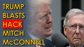 Trump BLASTS Mitch McConnell: "Dour, sullen, and unsmiling political HACK"