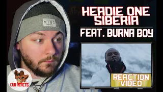 Headie One - Siberia feat Burna Boy - REACTION & ANALYSIS VIDEO  // CUBREACTS