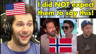 What Hollywood Stars Say About Norway | American Reacts (Part 2)