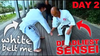 I Survived 7 Days With The Deadliest Karate Master｜Day 2｜Yusuke in Okinawa Season 3