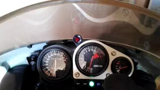 ZX7R Fuel Injection - Tacho and Shift Light test