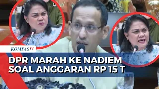 Respons Mendikbud Nadiem Makarim Ketika Komisi XI DPR Cecar soal Anggaran Pendidikan