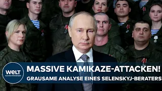 PUTINS KRIEG: Massive Kamikaze-Attacken! "Russland hat keine militärischen Ziele mehr"