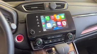 Honda CRV Wireless Apple CarPlay/Android Auto Install