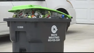 Trash pickup delays in Columbia