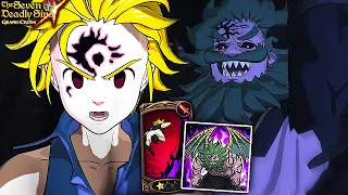 THE REAL DEMON COMBO!!! BLUE DEMON MELIODAS CHANDLER PIERCE TEAM! | Seven Deadly Sins: Grand Cross