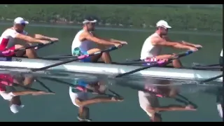 Croatian Men's Quadruple Sculls (M4x) - Technique