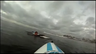 Surfing at Milnerton Beach