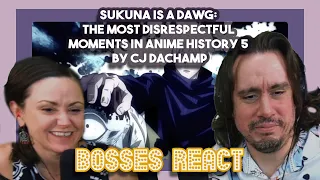 SUKUNA IS A DAWG: THE MOST DISRESPECTFUL MOMENTS IN ANIME HISTORY 5 by Cj Dachamp | First Time Watch