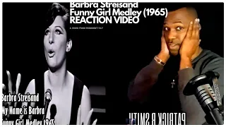 Barbra Streisand - Funny Girl Medley (1965) -REACTION VIDEO