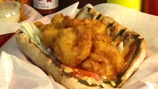 Chicago's Best Shrimp Poboy and Fish Taco: Big & Little's
