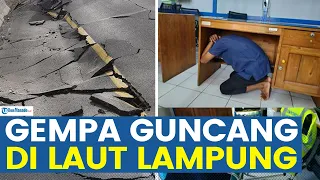 LAUT LAMPUNG DIGUNCANG GEMPA KAMIS 25 APRIL 2024, INFO BMKG KALI INI BERPUSAT DI TANGGAMUS