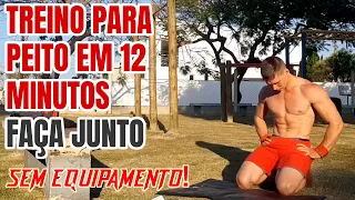 TREINO para PEITO | 12min | Faça Junto!