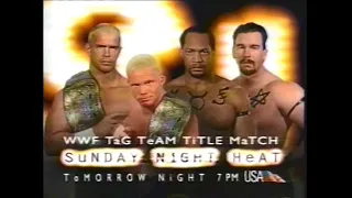 Tag Titles   No DQ   Hardcore & Crash Holly vs Acolytes   Heat Oct 31st, 1999