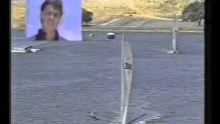 18 footers 1987  swan river grand prix, best sailing in the history of the sport.wmv