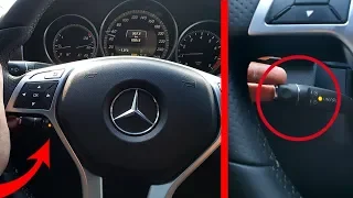 Mercedes W212 Hidden Function of Cruise Control / Hidden Options Cruise Control W212