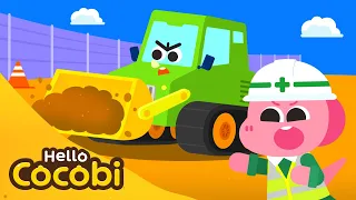 Strong and Mighty Bulldozer | Car Songs | No one can stop me! | Kids Songs | Hello Cocobi