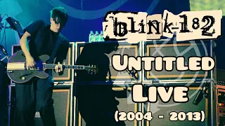 blink-182 - Untitled Album Live! (2004 - 2013)