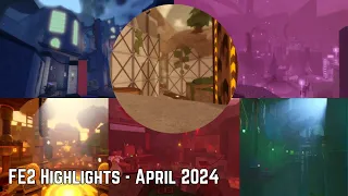 Beating the FE2 April Highlights of 2024 (Roblox Flood Escape 2)