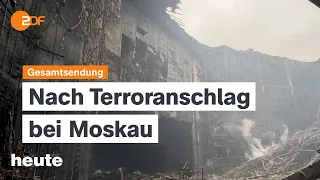 heute 19:00 Uhr 23.03.23  Anschlag Moskau, Guterres für Waffenruhe, Krebserkrankung Kate (english)