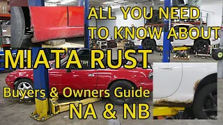 Miata Rust: NA & NB. Different Chassis. DIFFERENT issues!