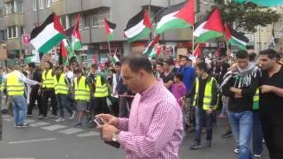 Demo gegen Zionisten Berlin Sonnenallee 2014 Part 3