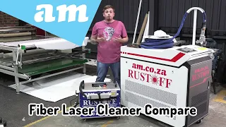 Function Compare of RustOff 50W Pulse Laser with 1000W Continuous Wave Laser on Steel Cleaning