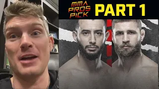 MMA Pros Pick ✅ Jiri Prochazka vs. Dominick Reyes - Part 1  👊 UFC Vegas 25