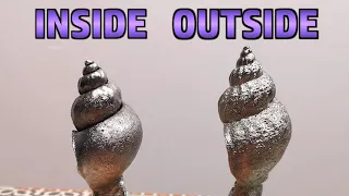 Casting Metal into Seashells and Casting Seashells in Metal