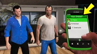 GTA 5 - What Happens if You Choose in Front of Them?