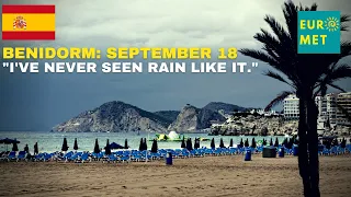 Benidorm FLOODED | The First of Many This Autumn?