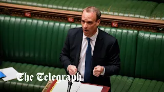 In full: Dominic Raab stands in for Boris Johnson in Prime Minister's Questions