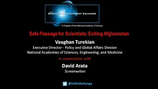 Safe Passage for Scientists: Exiting Afghanistan
