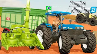 DEU RUIM PRO 8030 NA SILAGEM | Os Guri | Farming Simulator 22 - EP 19