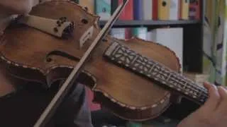 Fabienne Pratali plays on Hardanger Fiddle Solveig's song by Ed Grieg from Peer Gynt